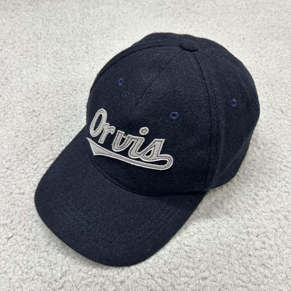 Orvis Wool Outdoor Leather Strap Hat One Size Cap fishing Fly